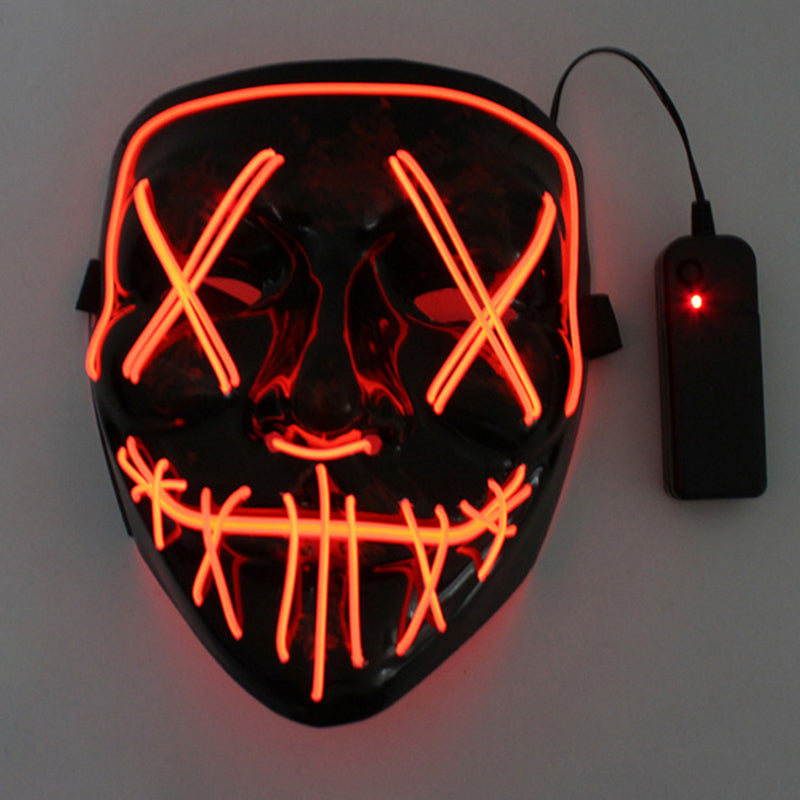 ⏳Kun for en kort tid – 50% RABATT ⏰Halloween LED-lysmasker
