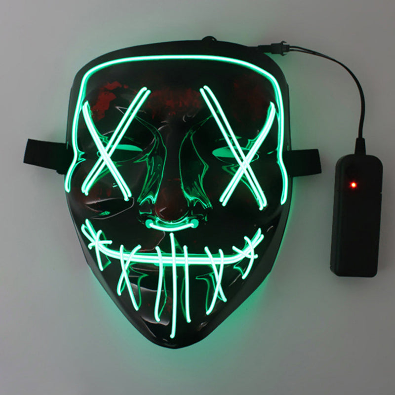 ⏳Kun for en kort tid – 50% RABATT ⏰Halloween LED-lysmasker