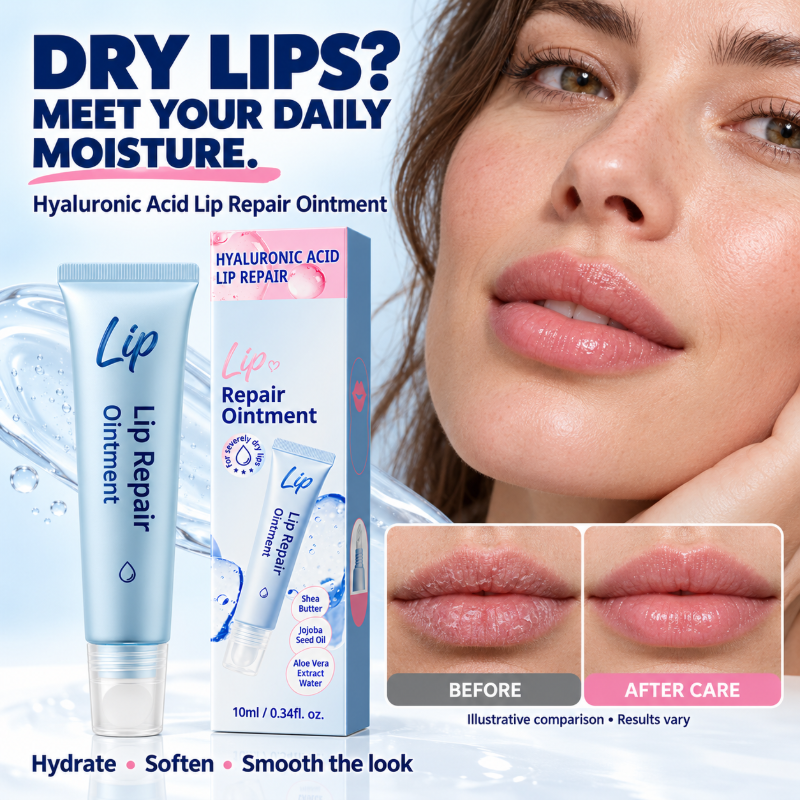 Moisturizing Lip Repair Gel for Dry Cracked Lips