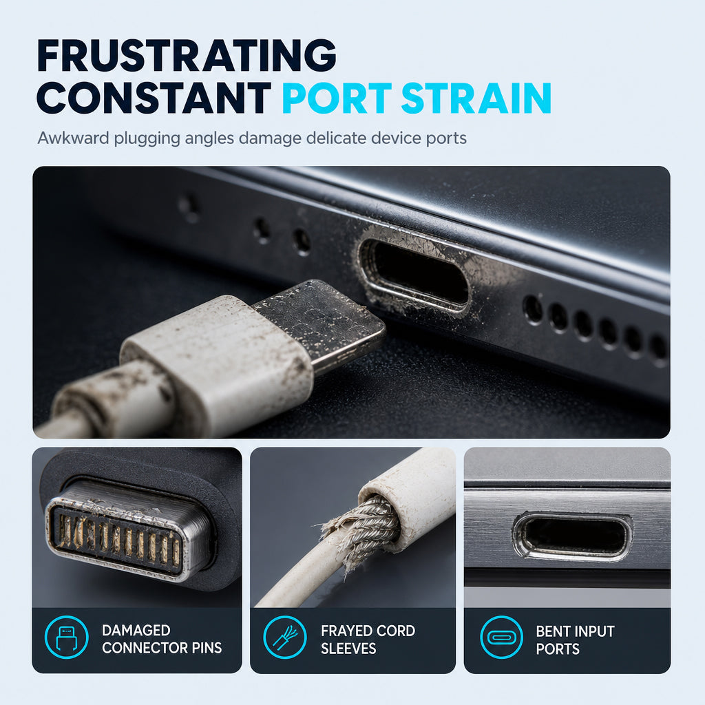 Rotating Magnetic Fast Charging Adapter