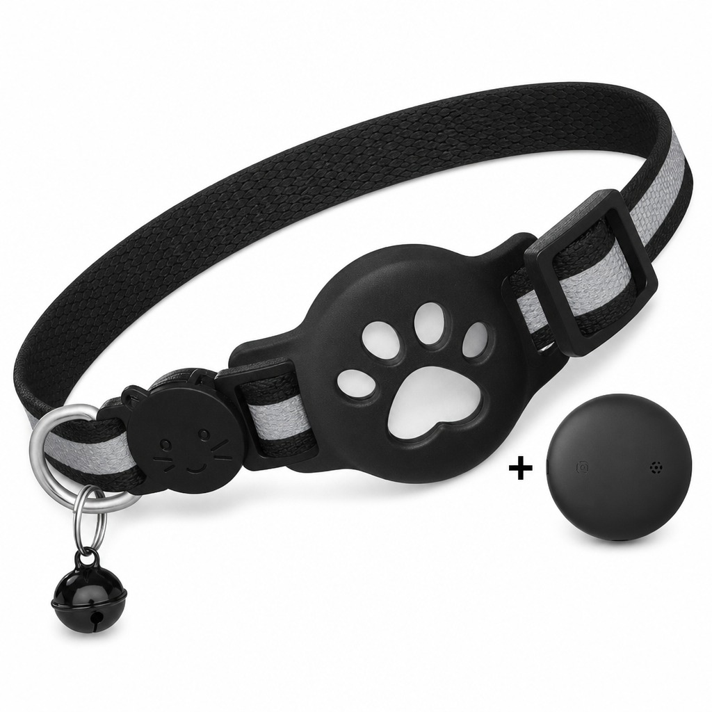⏳🔥LIMITED-TIME 50% OFF! ⏰Reflective Cat Collar with Waterproof Smart Pet Tracker Locator🐱✨