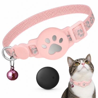 ⏳🔥LIMITED-TIME 50% OFF! ⏰Reflective Cat Collar with Waterproof Smart Pet Tracker Locator🐱✨