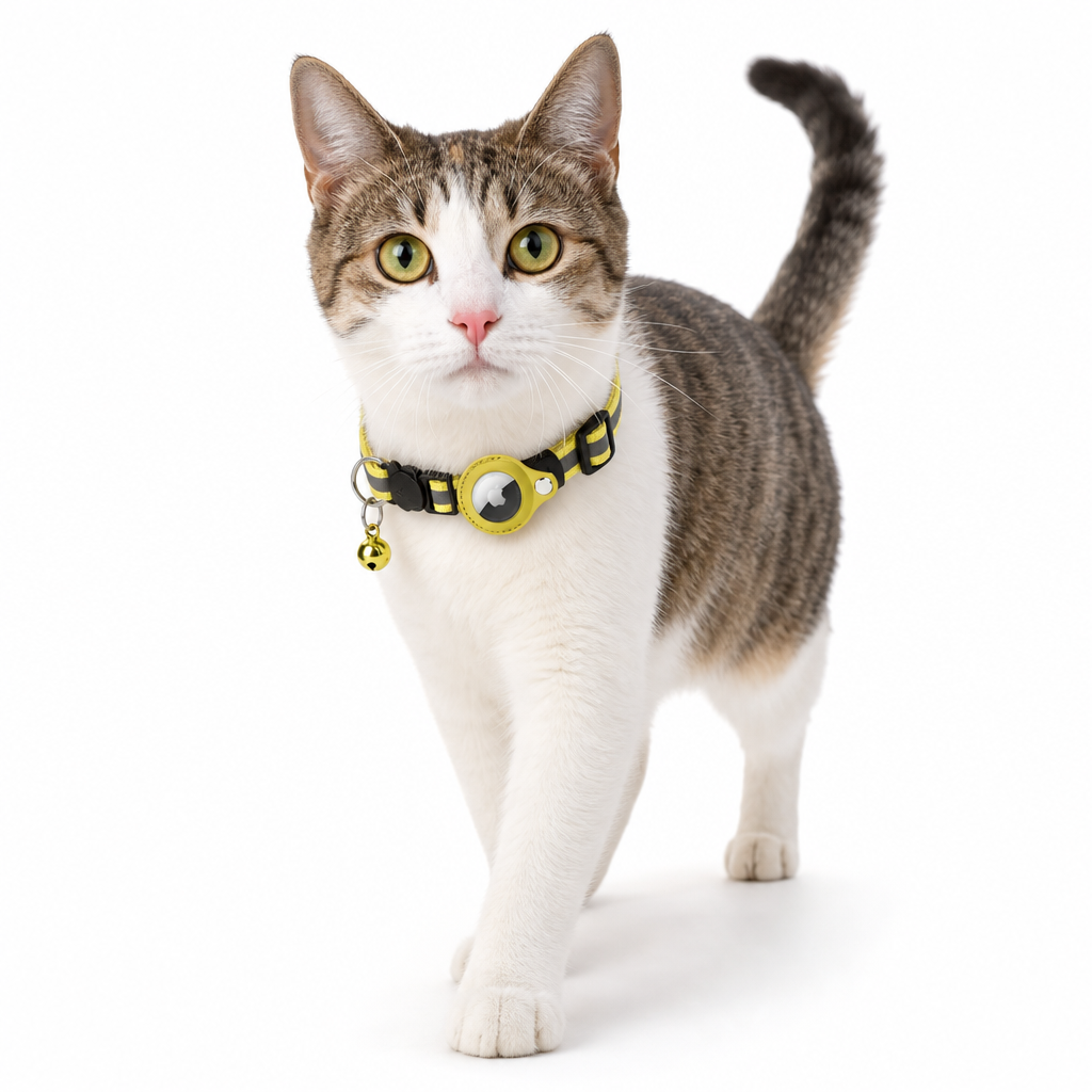 ⏳🔥LIMITED-TIME 50% OFF! ⏰Reflective Cat Collar with Waterproof Smart Pet Tracker Locator🐱✨