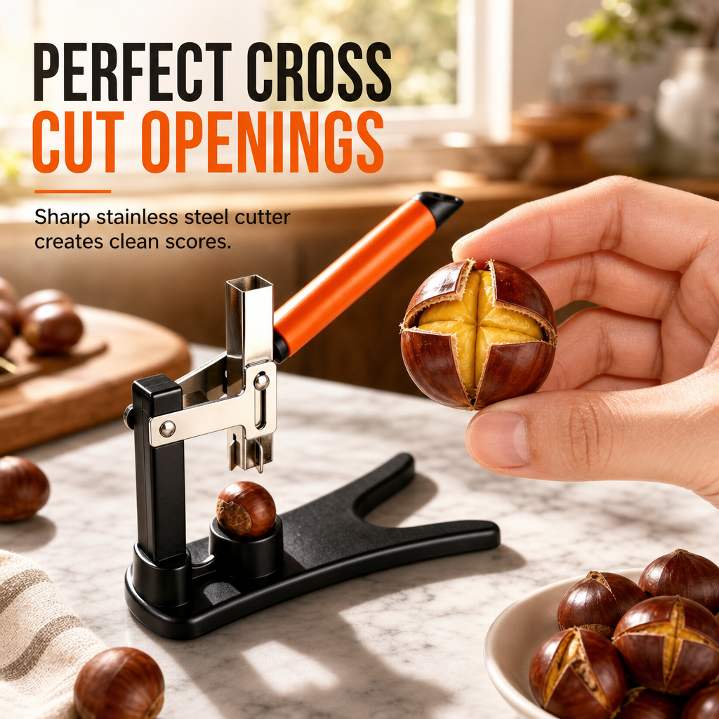 Manual Chestnut Opener Press Type Nut Cracker