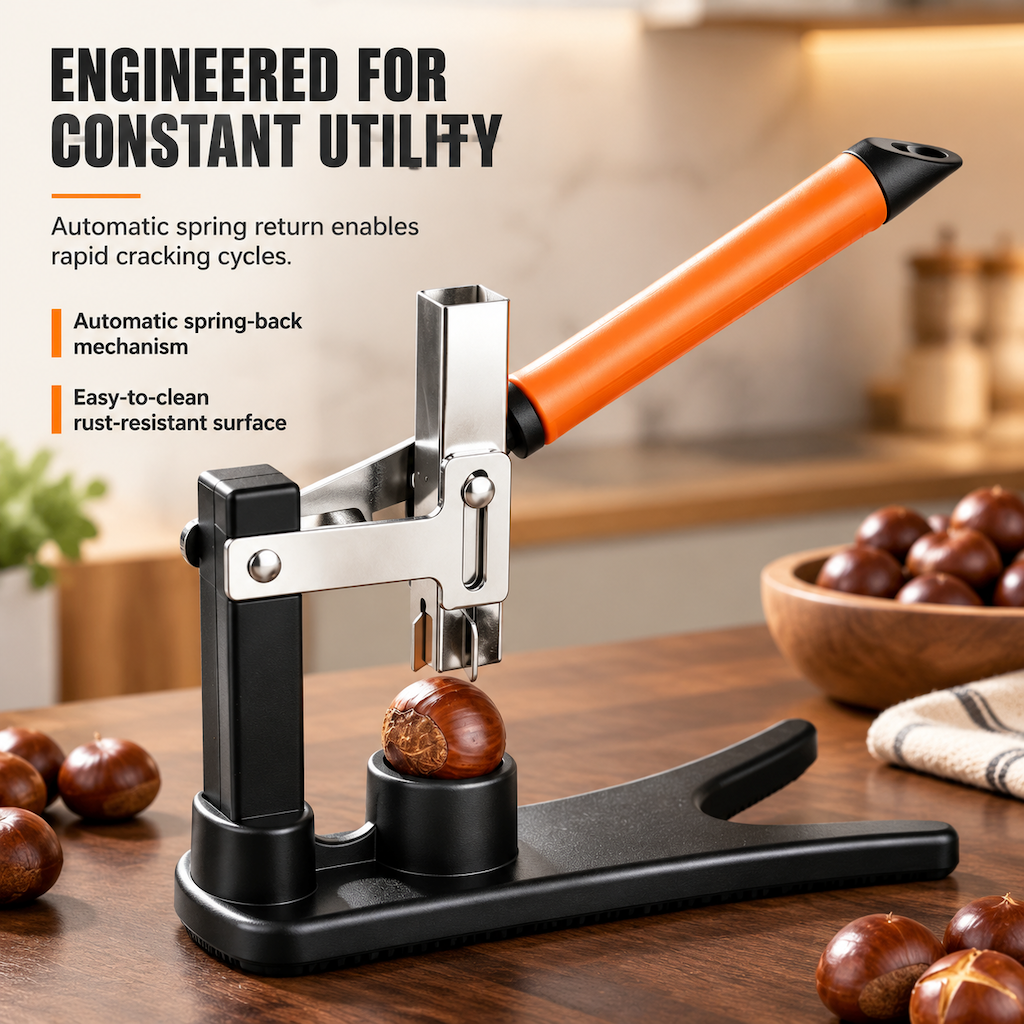 Manual Chestnut Opener Press Type Nut Cracker