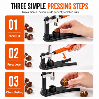 Manual Chestnut Opener Press Type Nut Cracker