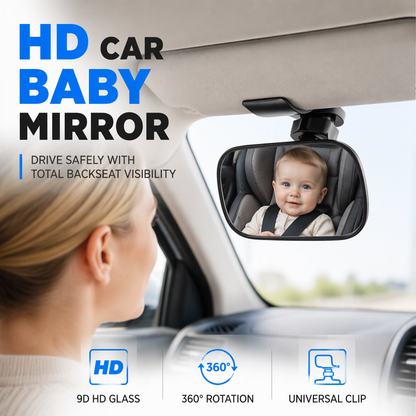 Car Rear Seat View Mirror