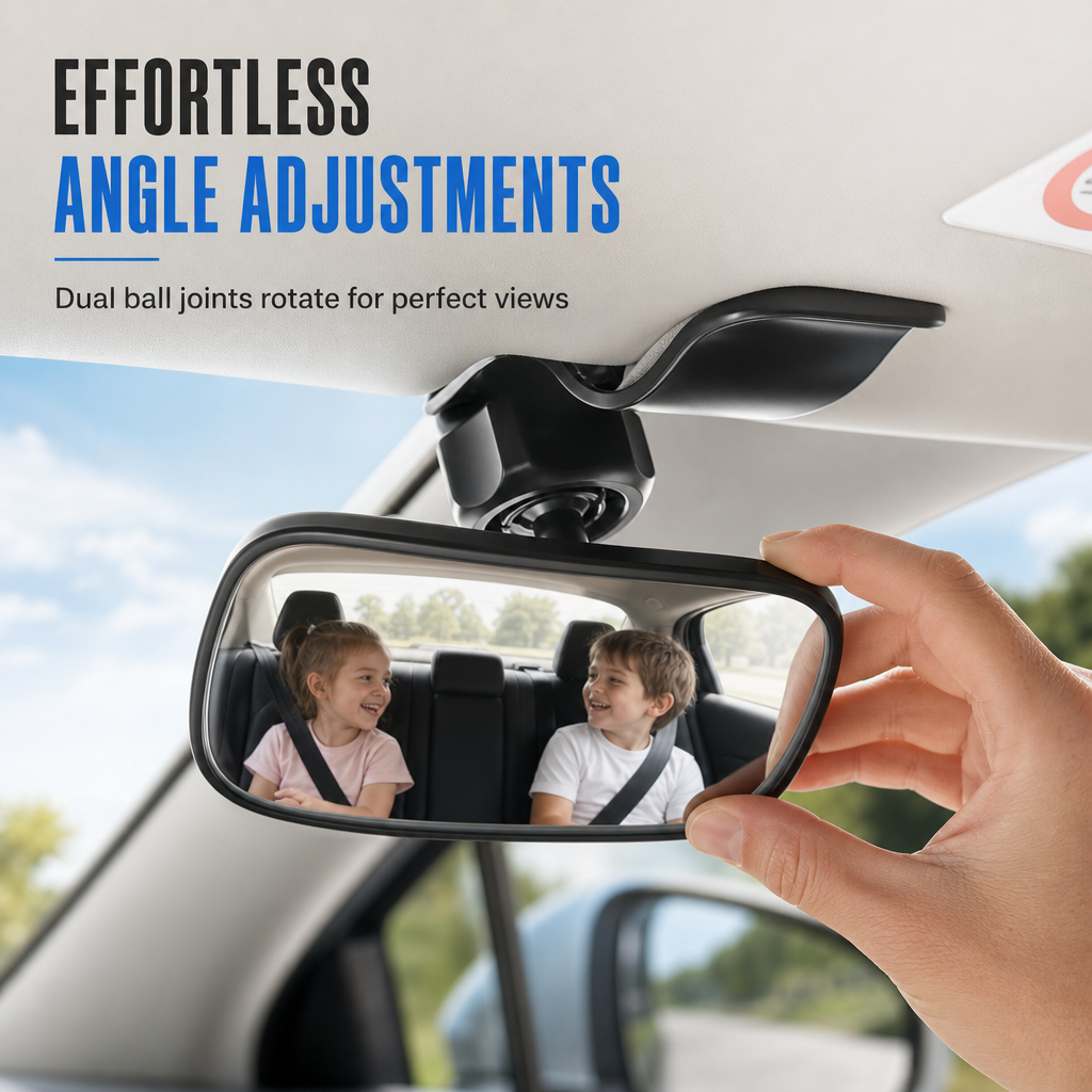 Car Rear Seat View Mirror