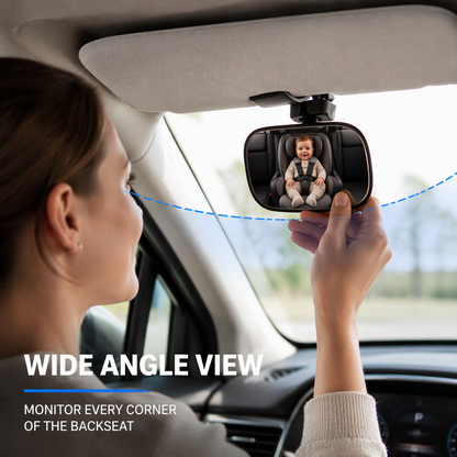 Car Rear Seat View Mirror