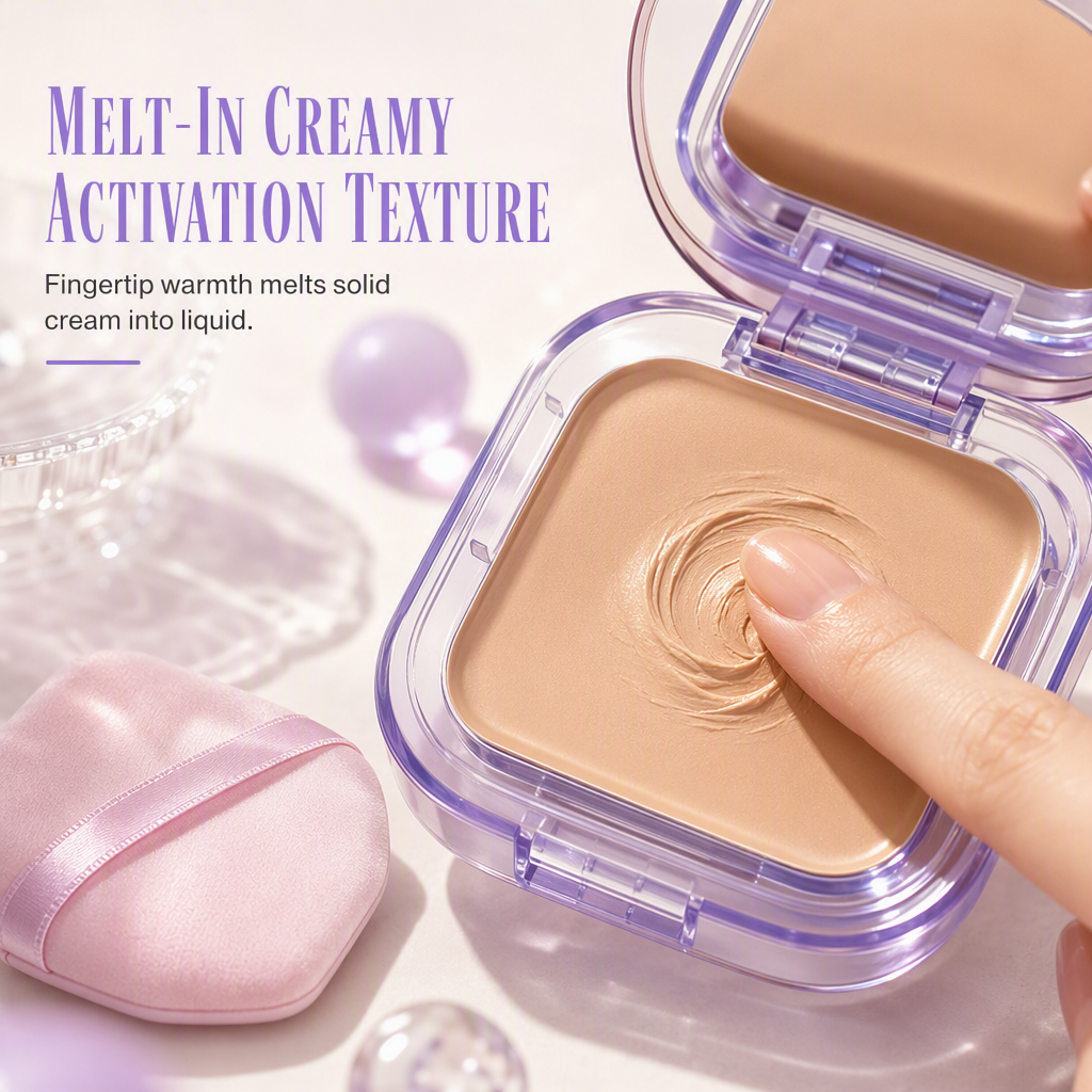 ✨ LIMITED-TIME 50% OFF! 💖 Full Coverage Matte Foundation – Creamy Texture, Easy Blending & Smooth-Looking Skin 💄
