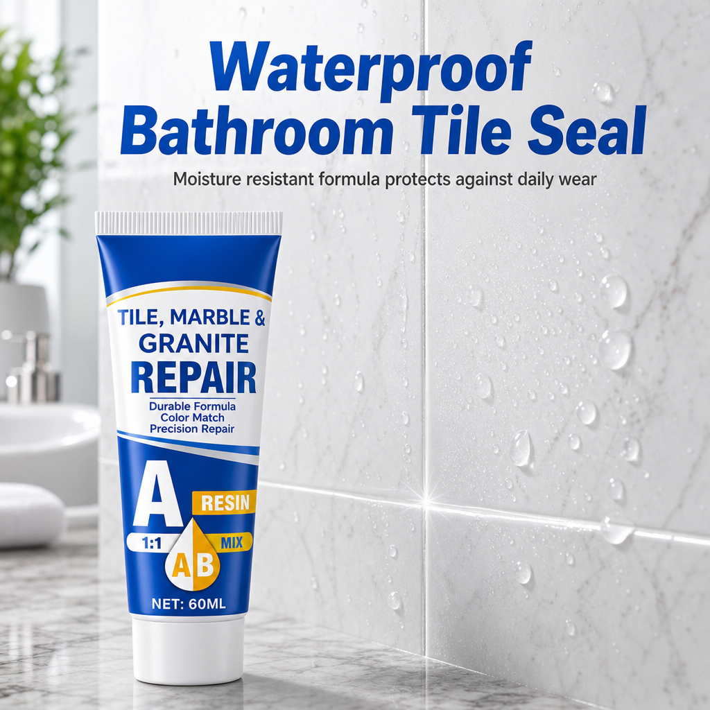 Marble and Granite Repair Resin Paste for Tiles and Stone Surfaces