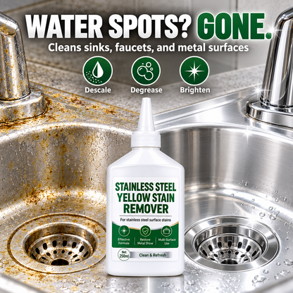 Multipurpose Stainless Steel Cleaner and Yellow Stain Remover