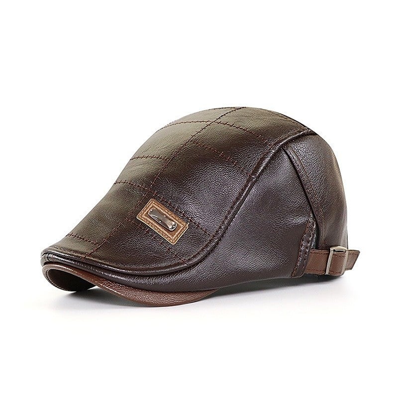 New Fashion Leather Beret