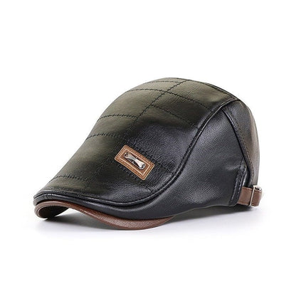 New Fashion Leather Beret