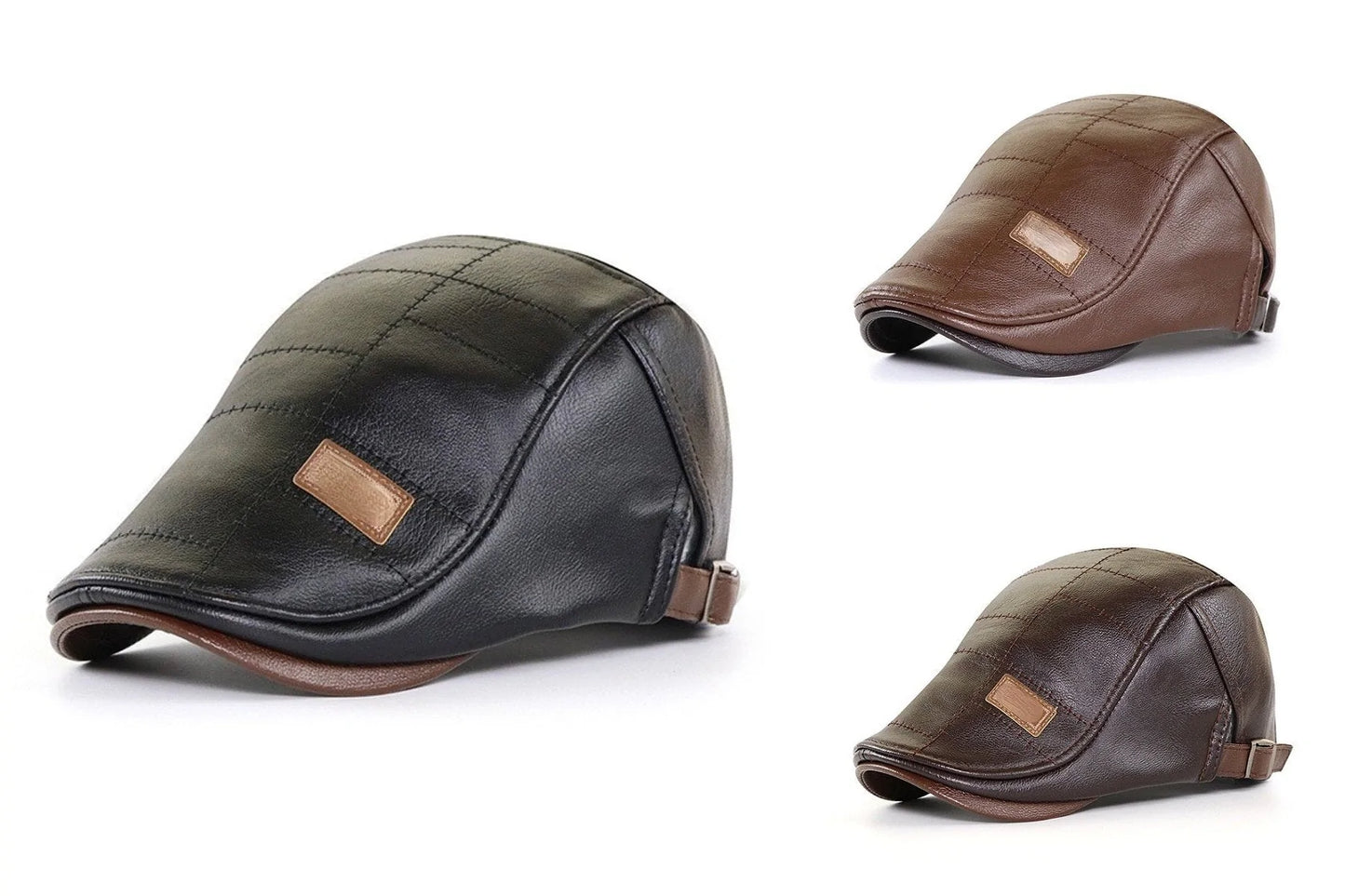 New Fashion Leather Beret