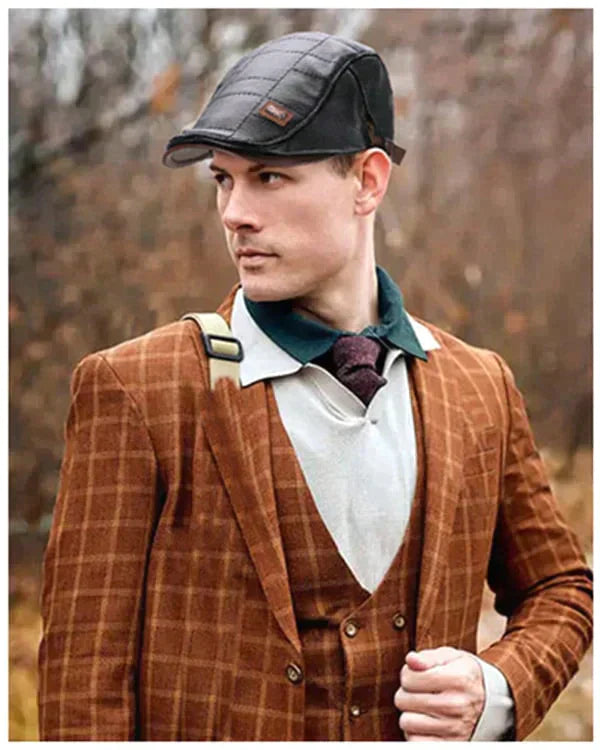 New Fashion Leather Beret