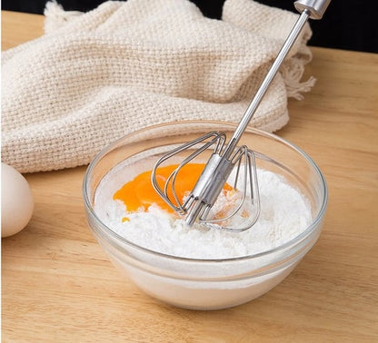 🌟🌟(HOT SALE ) Stainless Steel Semi-Automatic Whisk