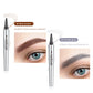 3D Waterproof Microblading Eyebrow Pen 4 Fork Tip Tattoo Pencil