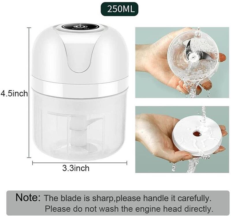 🎅Christmas promotion 40% off🎊USB Rechargeable Electric Garlic Grinder