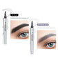 3D Waterproof Microblading Eyebrow Pen 4 Fork Tip Tattoo Pencil