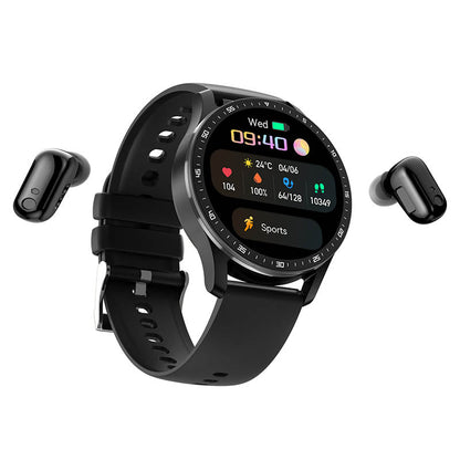 🔥New Year Special 49% OFF🔥2 IN 1 SMARTWATCH WITH EARPHONES