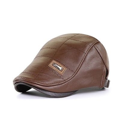 New Fashion Leather Beret