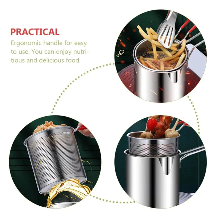 ✨Limited Time Offer 2 Set Free Delivery ✨ 304 Stainless Steel Multifuntional Fryer