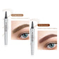 3D Waterproof Microblading Eyebrow Pen 4 Fork Tip Tattoo Pencil