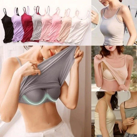 Tank With Built-In Bra