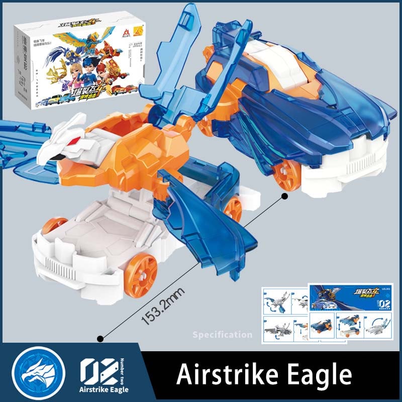 🎉The Best Gift For Children -🔥720° Flip & Morph Toy Car