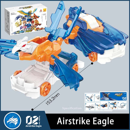 🎉The Best Gift For Children -🔥720° Flip & Morph Toy Car