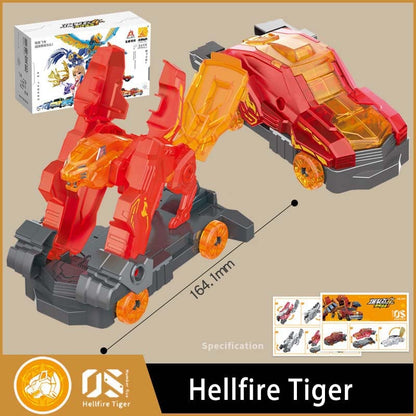 🎉The Best Gift For Children -🔥720° Flip & Morph Toy Car