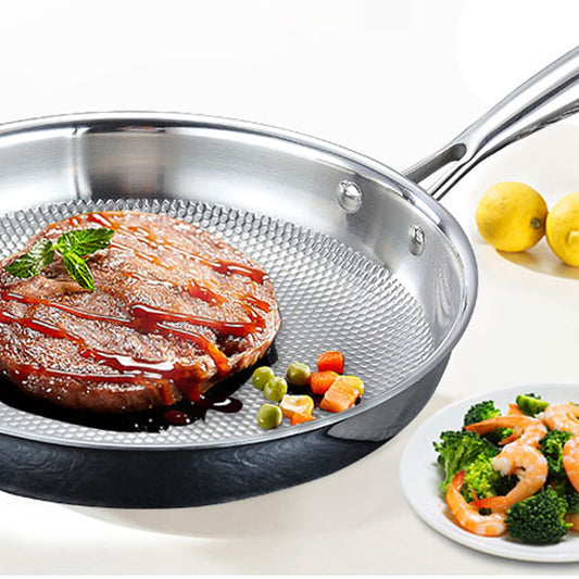 🔥New Year Special 49% OFF🔥304 Stainless Steel Non- Stick Pan (❗️❗️FREE Shipping!)