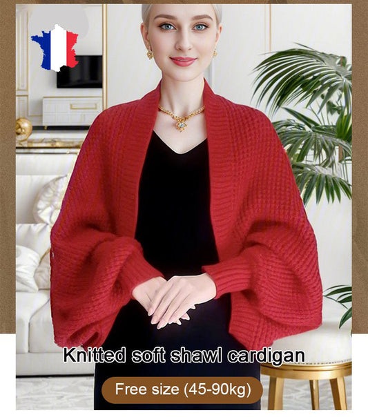 ✨Limited Time Offer✨The World’s Best Women’s Knitted Soft Shawl Scarf Cardigan