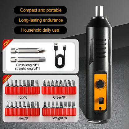 🎁Christmas 40% OFF⏳Home Portable Multifunctional High Power Electric Screwdriver Set🔧