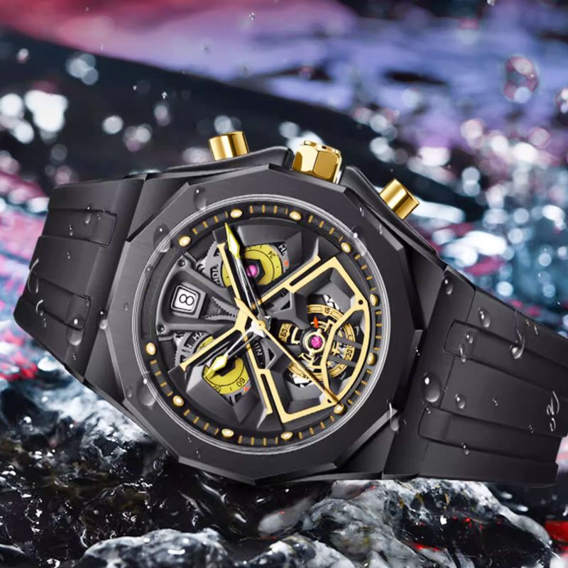 🎁Best Gift🎁Men's Hollow-out Fashionable Waterproof Quartz Watch ⌚