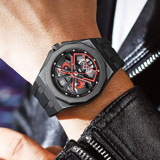 🎁Best Gift🎁Men's Hollow-out Fashionable Waterproof Quartz Watch ⌚