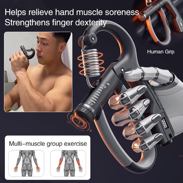 LED Counting Adjustable Hand Grip