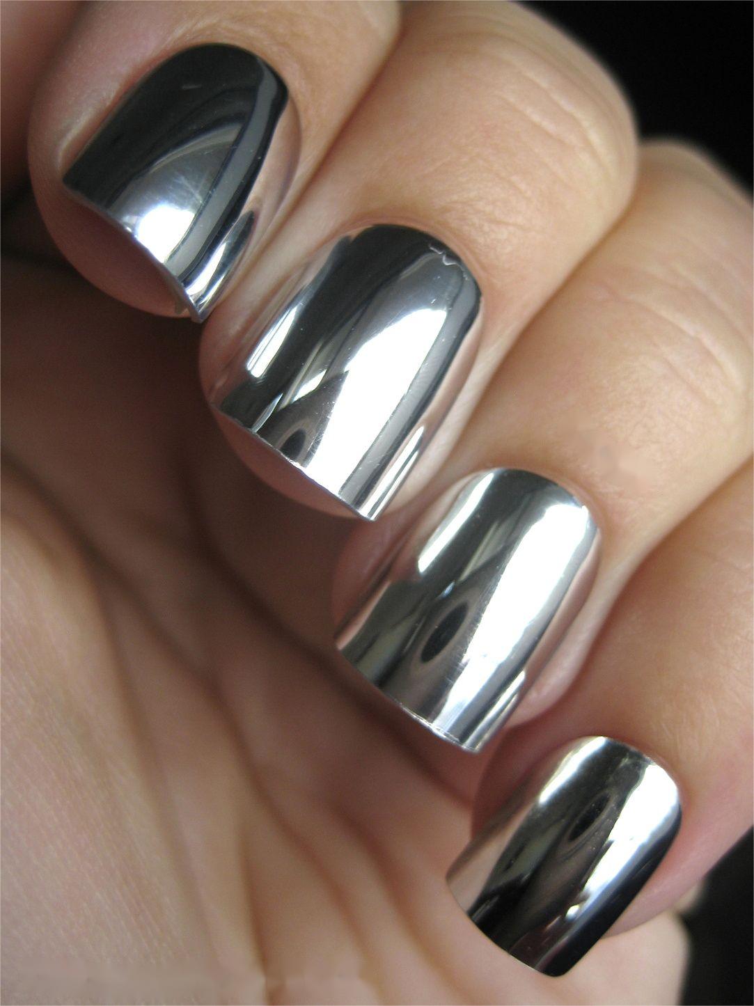2023 Glamorous Metallic Mirror Nail Polish