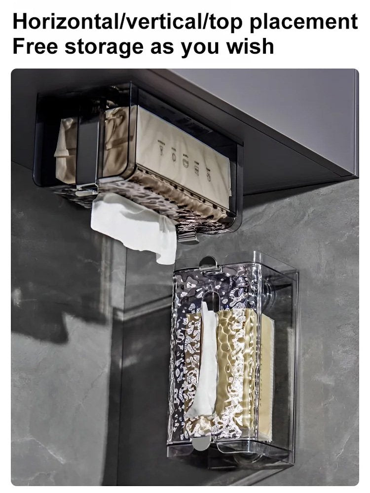 Self-contained Suction Cup Corrugated Wall Organizer