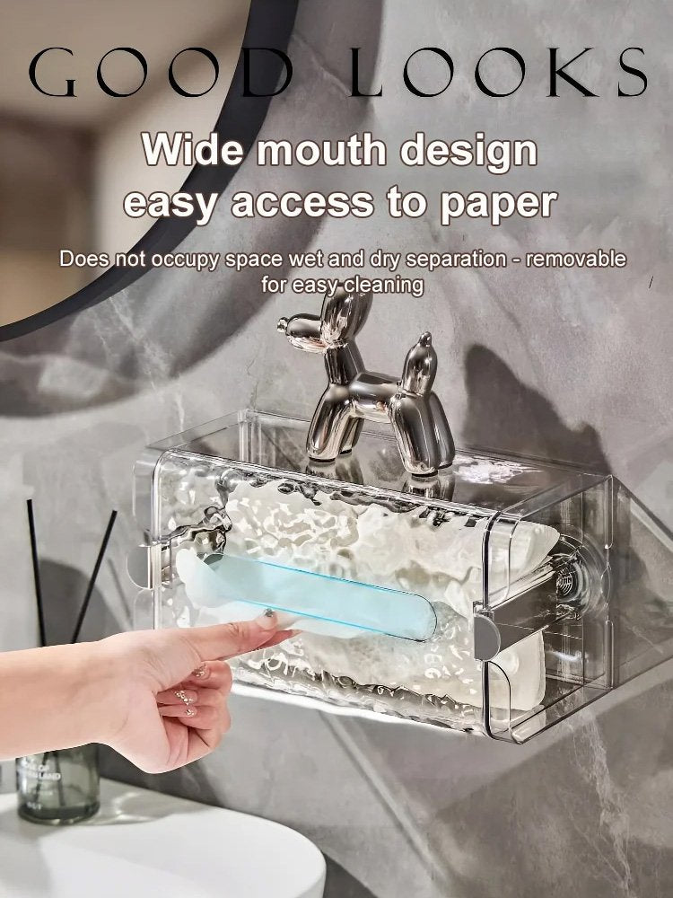 Self-contained Suction Cup Corrugated Wall Organizer