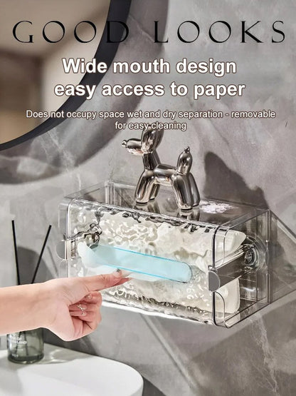 Self-contained Suction Cup Corrugated Wall Organizer