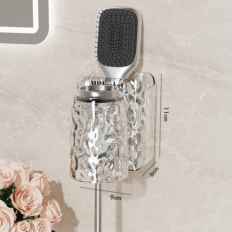 ✨Glacier Pattern Non Punching Toothbrush Shelf