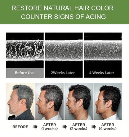 Plant ingredients hair coloring shampoo