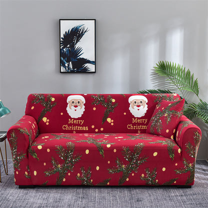 Christmas-Full-wrapped Universal Stretch Sofa Cover