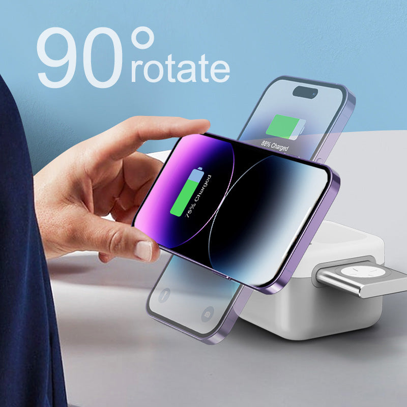 🔥3-in-1 Wireless Charger for iPhone/ Apple Watch/ AirPods
