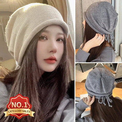 Pop style show face smaller stacked hat