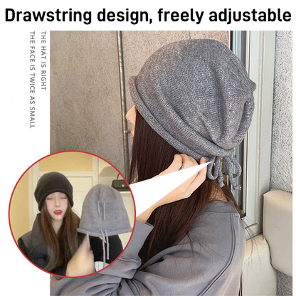 Pop style show face smaller stacked hat