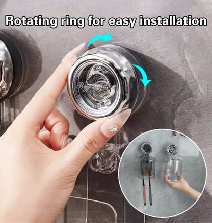 Suction Cup Toothbrush Holder