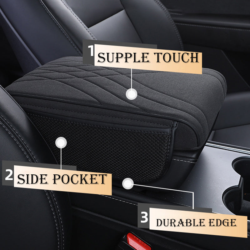 Universal Car Center Console Armrest Box Heighten Cover